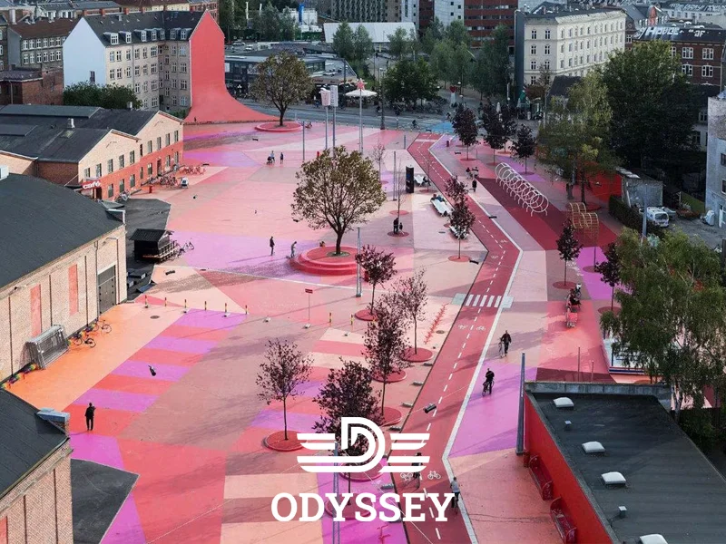 محله نوربرو در شهر کپنهاگ