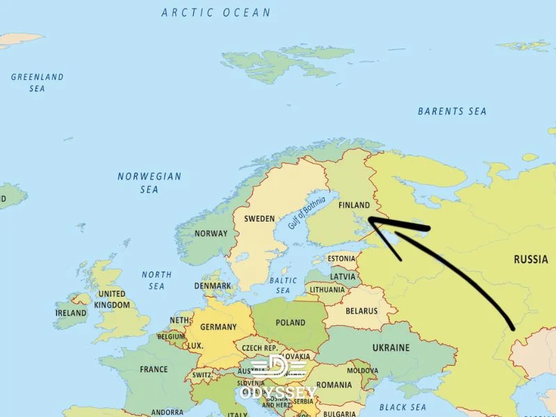 کشور فنلاند کجاست