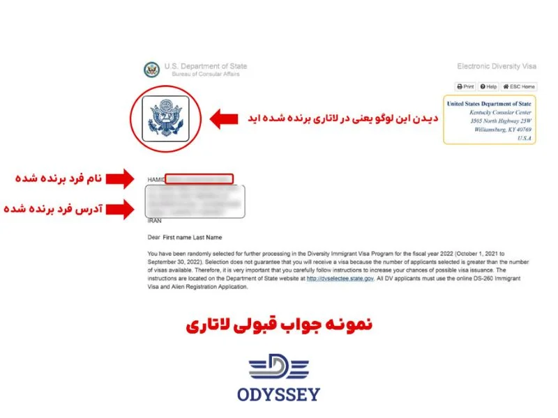 نتایج برنده لاتاری